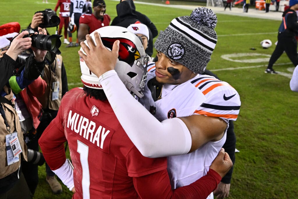 Chicago Bears grades: Bears beat Arizona in roller coaster Christmas Eve performance