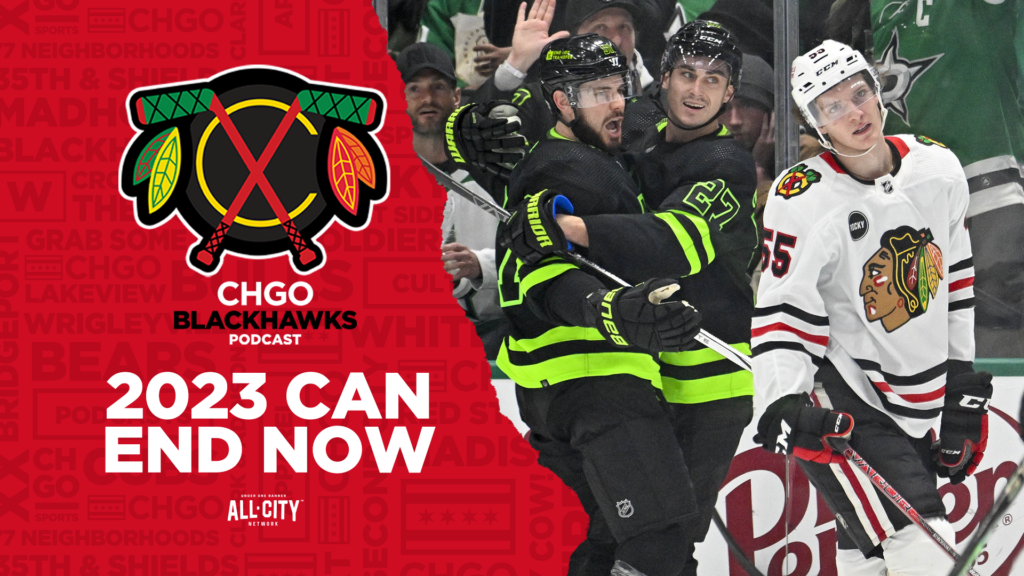 CHGO Blackhawks Podcast: The Chicago Blackhawks Drop the Ball in New Year’s Eve Loss vs Stars