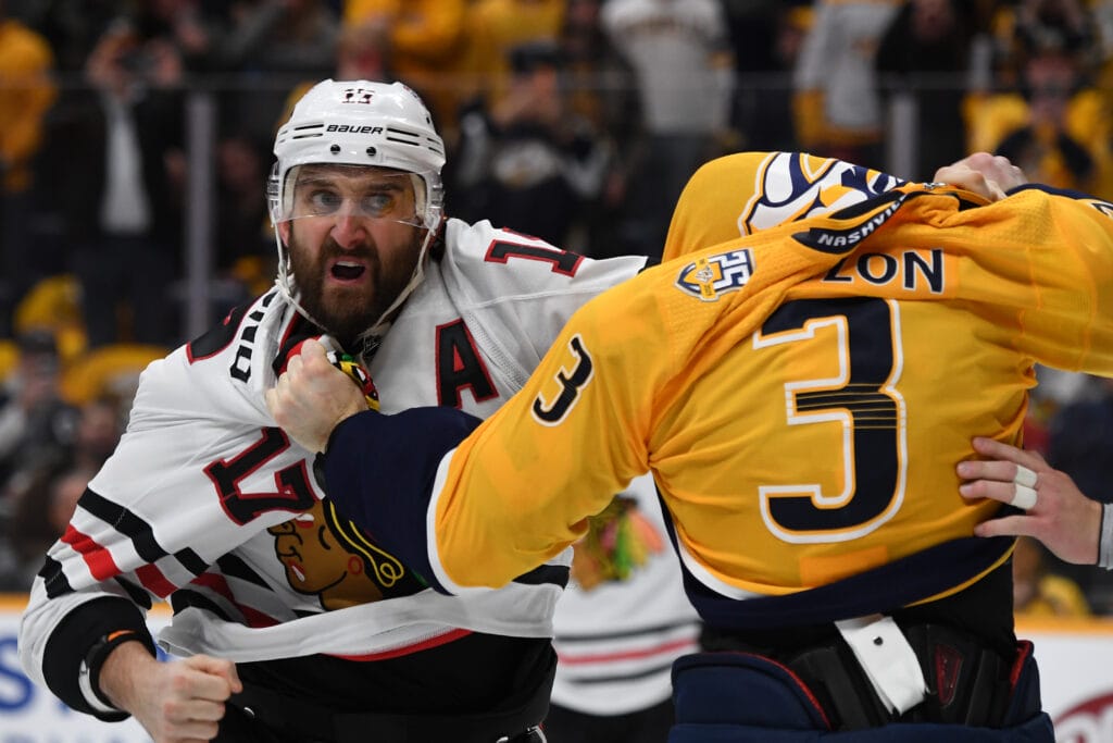Hawks Hits: Söderblom bounces back, but Blackhawks fall in Nashville