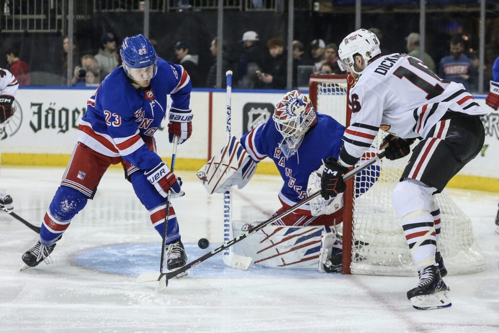 Hawks Hits: Blackhawks Lose 13th Straight Road Game to Rangers