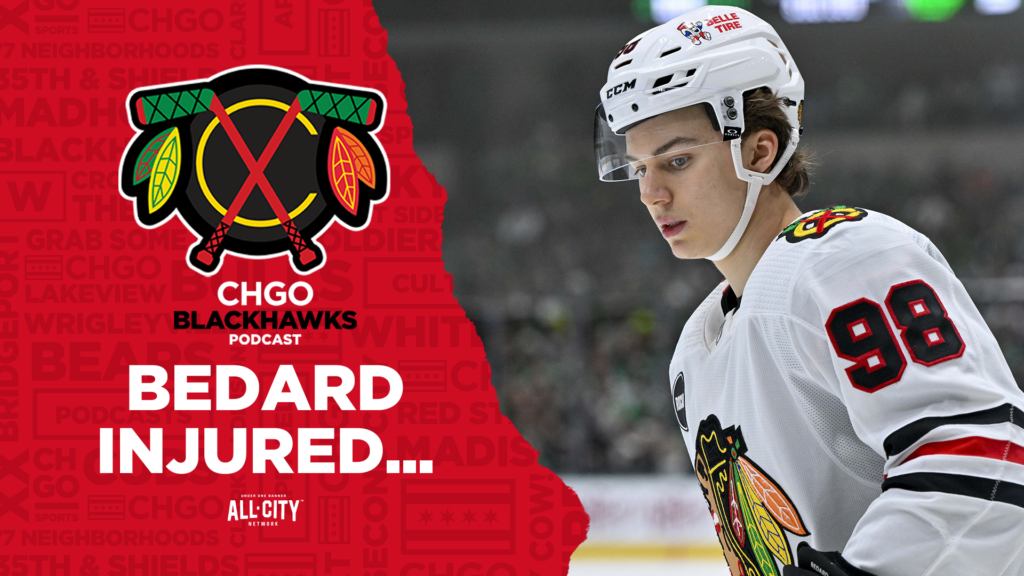 CHGO Blackhawks Podcast: Connor Bedard INJURED in Blackhawks’ Hard-Fought Loss vs Devils