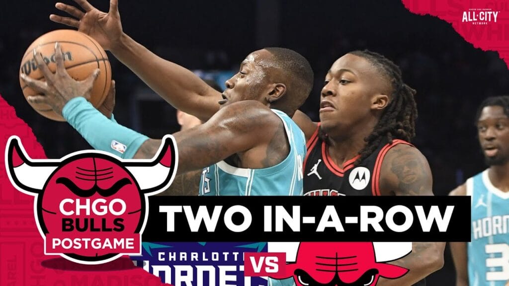 CHGO Bulls Podcast: Bulls escape Charlotte with OT win behind Coby White’s big night