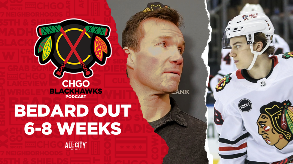 CHGO Blackhawks Podcast: Blackhawks announce Connor Bedard is out 6-8 weeks, Major Show Announcement!