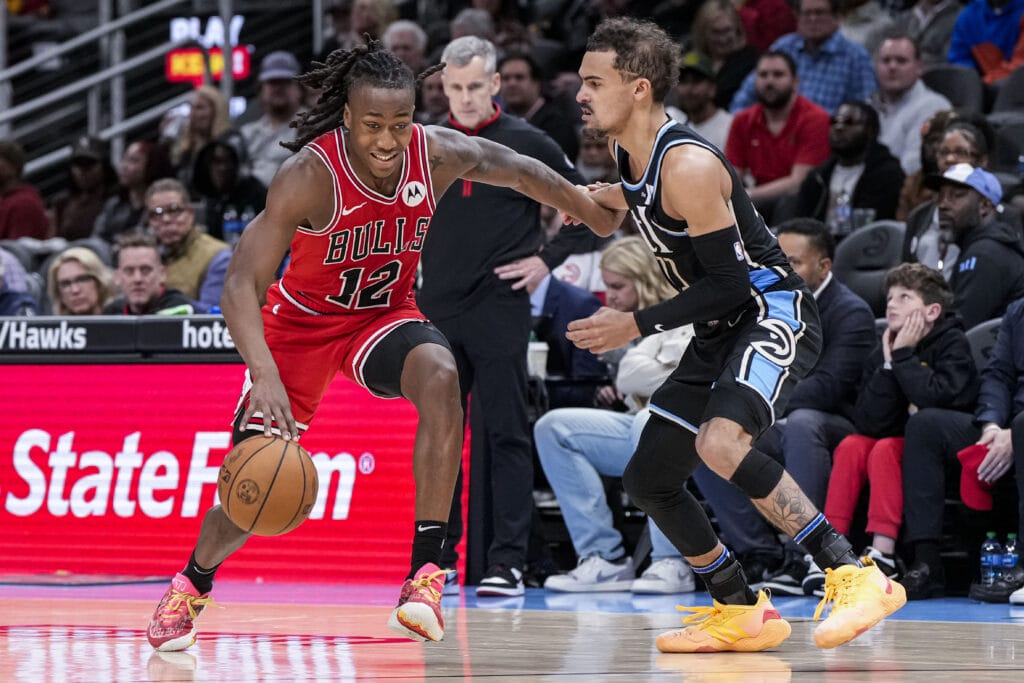 Ayo Dosunmu’s growth on display in Chicago Bulls win over the Atlanta Hawks