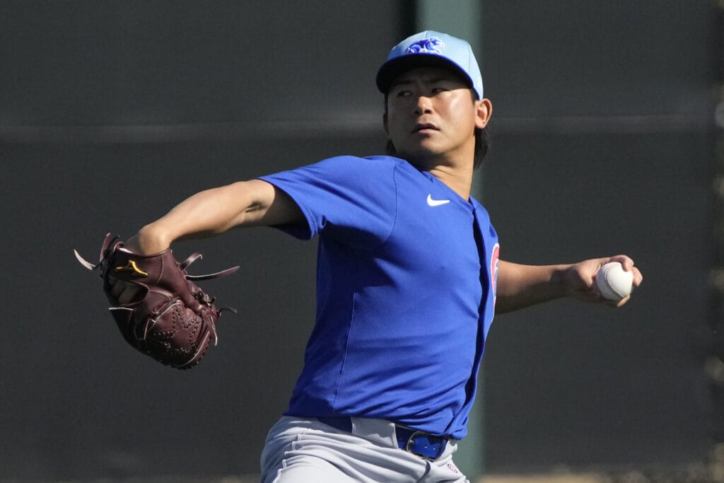 Shota Imanaga ‘as advertised’ but still adjusting to start Cubs camp