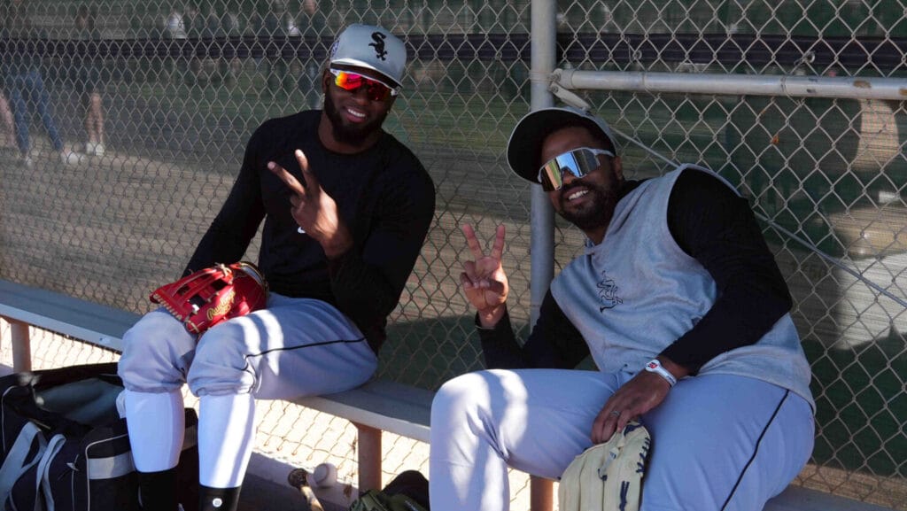 Luis Robert Jr. and Eloy Jimenez