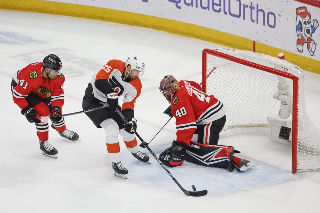 Hawks Hits: Flyers Shoot Early & Often in Victory Over Blackhawks