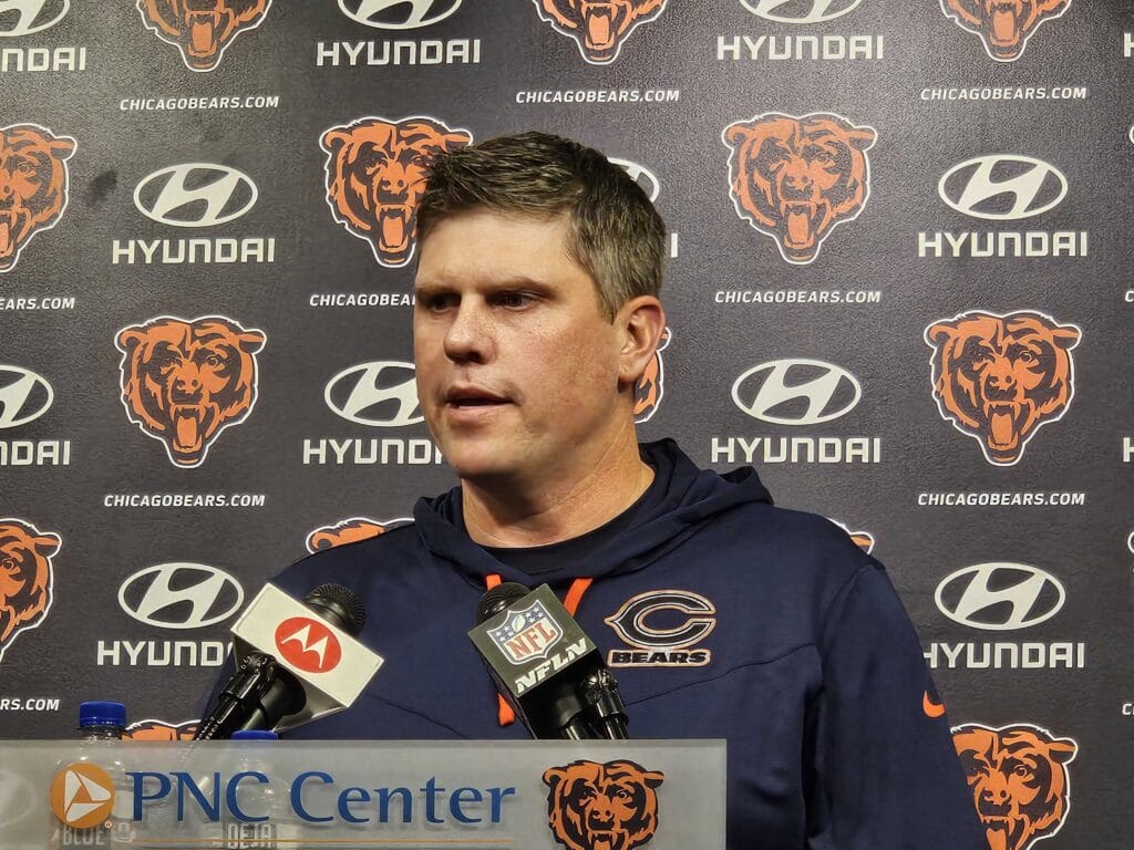 Top takeaways as the Bears introduce Shane Waldron and Eric Washington at Halas Hall