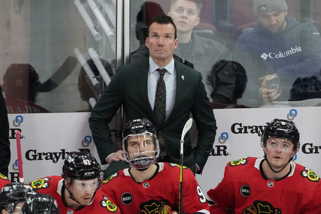 Breaking: Chicago Blackhawks fire Luke Richardson, name Anders Sorensen interim