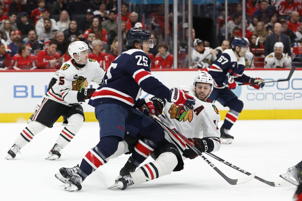 Hawks Hits: Blackhawks stymied in frustrating loss to Capitals
