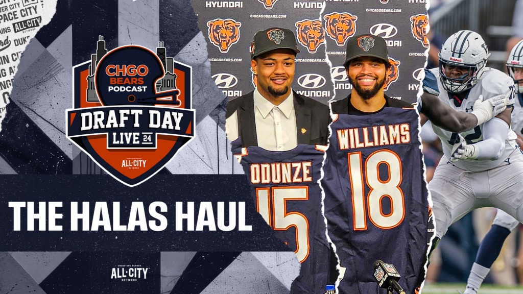CHGO Bears Podcast: DAY 3 Bears Draft Punter Tory Taylor and Edge Austin Booker
