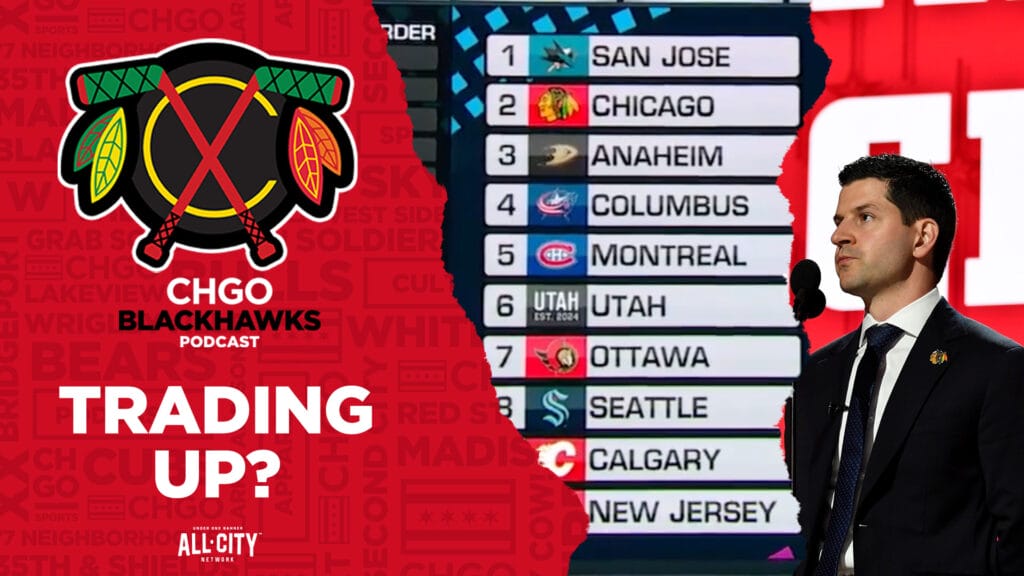 CHGO Blackhawks Podcast: Will Chicago Blackhawks GM Kyle Davidson trade up in the 2024 NHL Draft?
