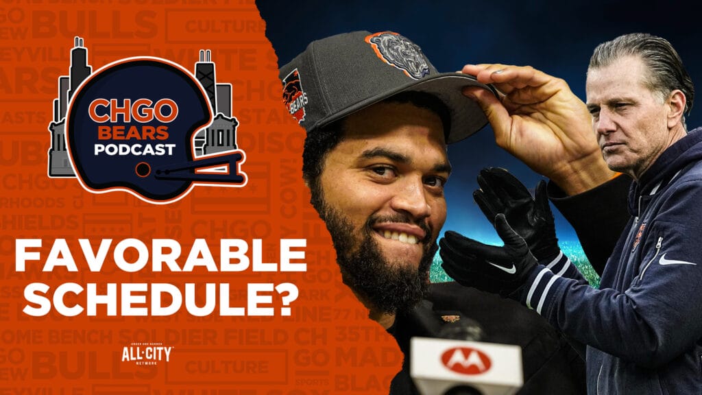 CHGO Bears Podcast: Did Chicago Bears QB Caleb Williams get the PERFECT rookie season schedule?