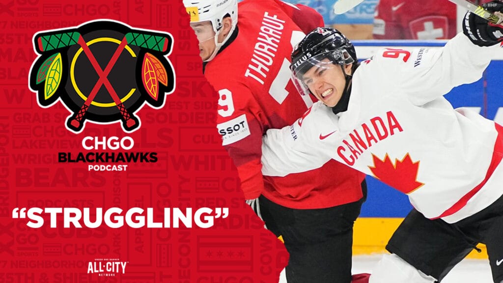 CHGO Blackhawks Podcast: Chicago Blackhawks’ Connor Bedard “struggling” at World Championships
