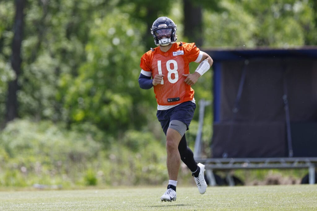 Top Observations from Chicago Bears OTAs: Caleb Williams shows off his arm against depleted secondary