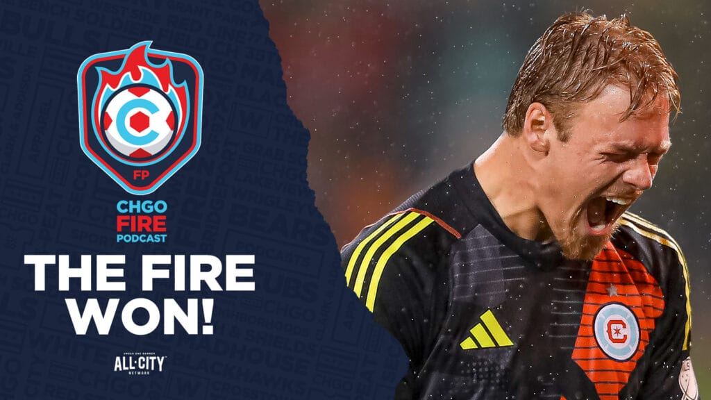 Chicago Fire goalkeeper Chris Brady yelling
