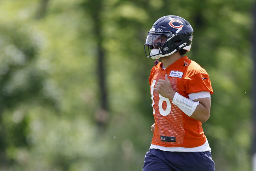 Chicago Bears minicamp observations: Caleb Williams and offense excel during 7-on-7s while the defense dominates 11-on-11s