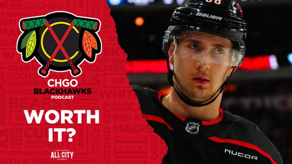 CHGO Blackhawks Podcast: Is it worth it for the Chicago Blackhawks to offer sheet Martin Necas?