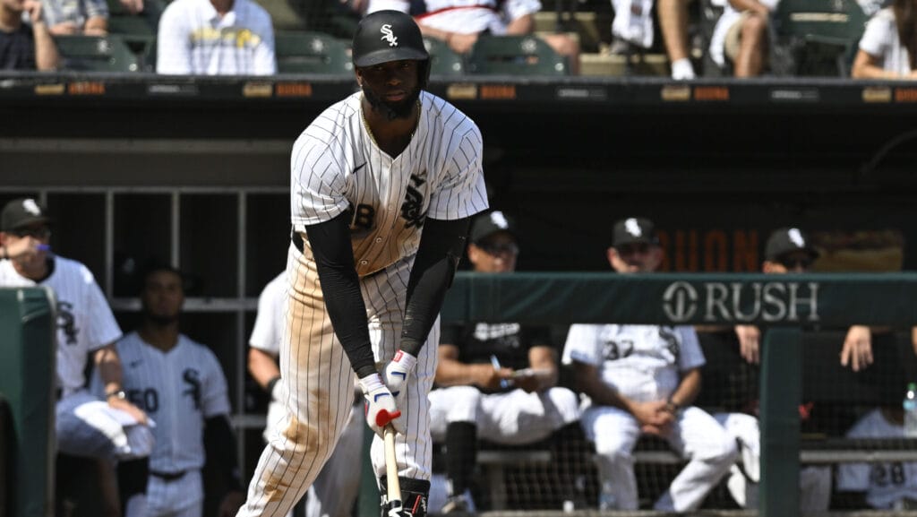 White Sox center fielder Luis Robert Jr.