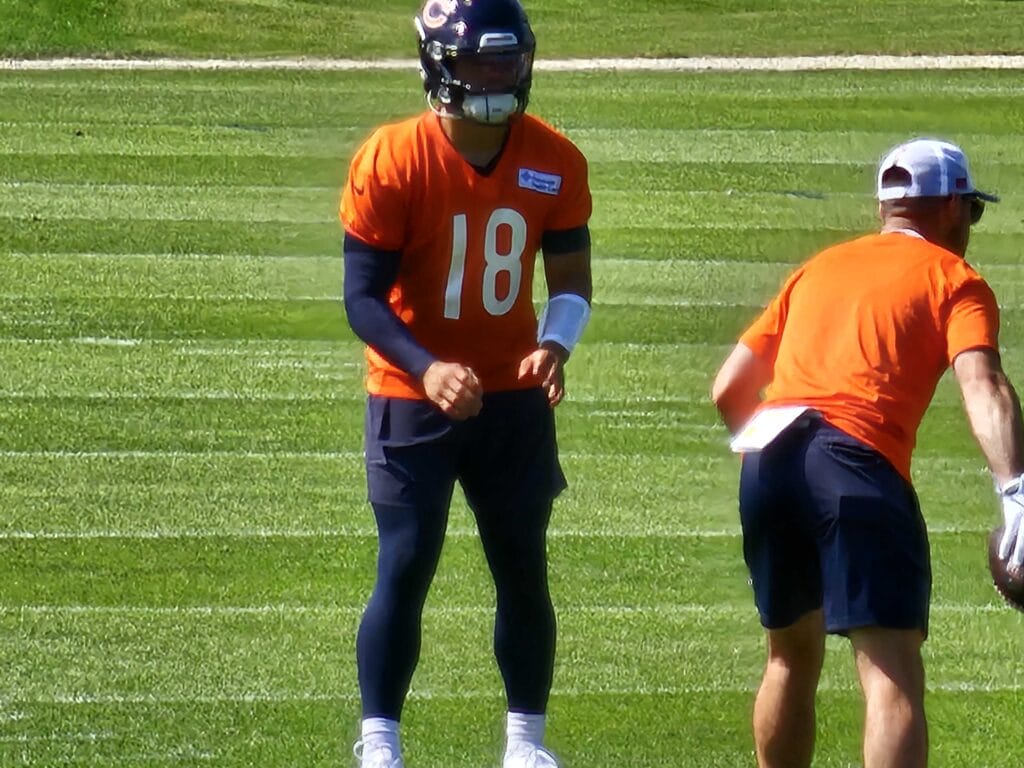 Chicago Bears Training Camp Observations Day 3: Caleb Williams finds Tyler Scott — and Tyrique Stevenson, too