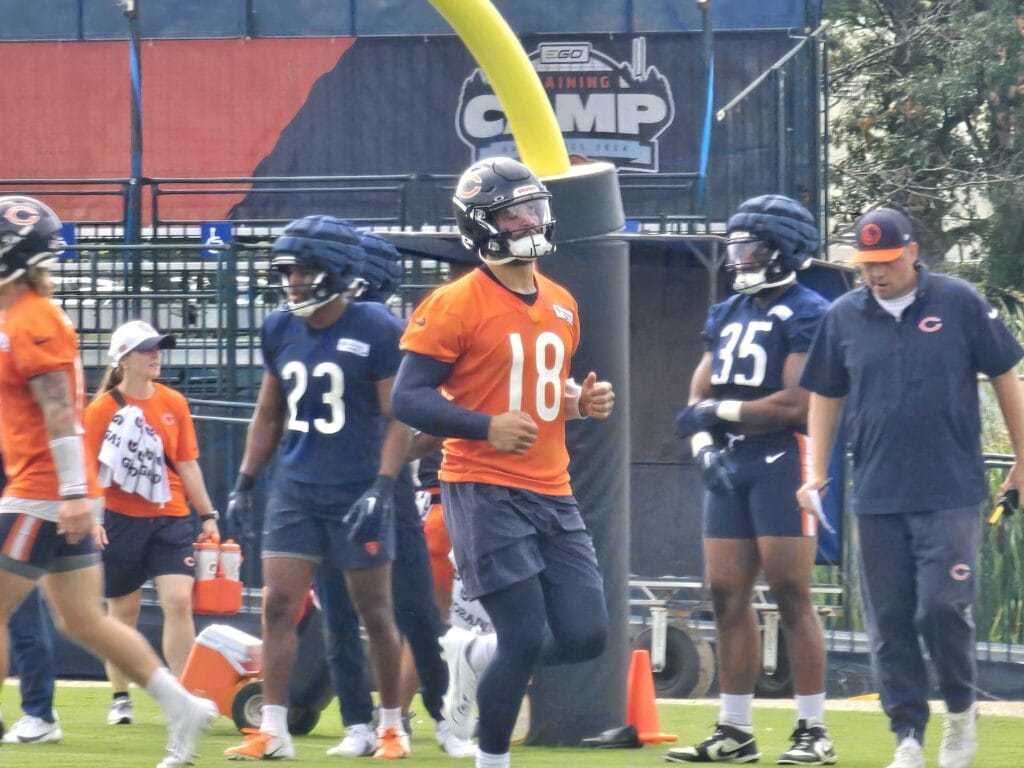 Chicago Bears Training Camp Notebook Day 3: Montez Sweat creates havoc, Caleb Williams operates the two-minute drill