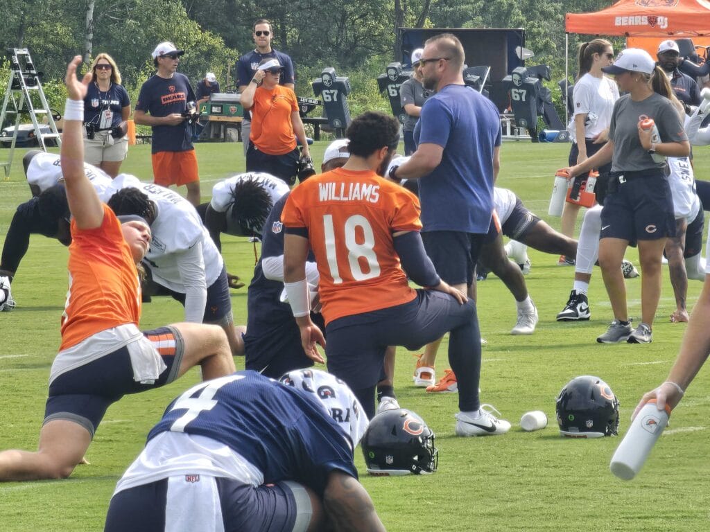 Chicago Bears Training Camp Notebook Day 4: Tremaine Edmunds plays tight coverage, Tyler Scott makes a big play