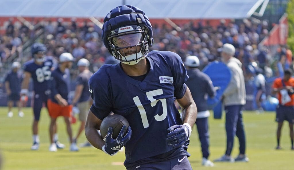 Chicago Bears Training Camp Day 8: An in-depth look following rookie wide receiver Rome Odunze
