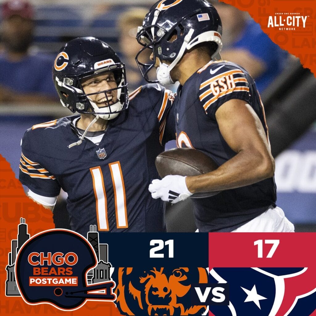 CHGO Bears Podcast: BEARS POSTGAME: Brett Rypien, Collin Johnson Make it Rain in Hall of Fame Game