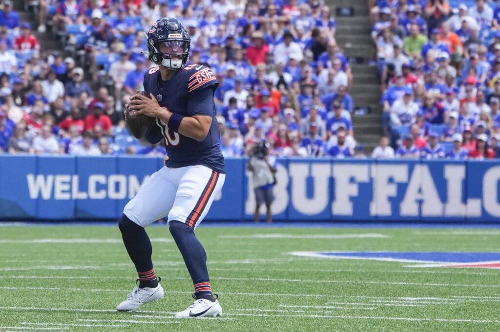 Caleb Williams displays confidence and playmaking ability in Chicago Bears preseason debut