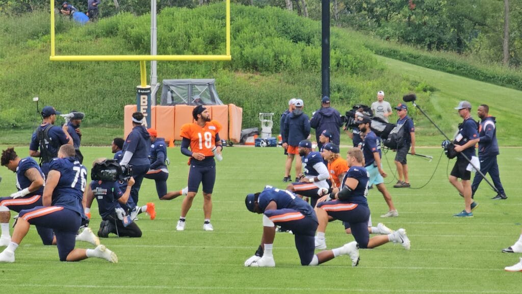 Chicago Bears Training Camp Notebook: Caleb Williams and the offense win the day against the Bengals defense