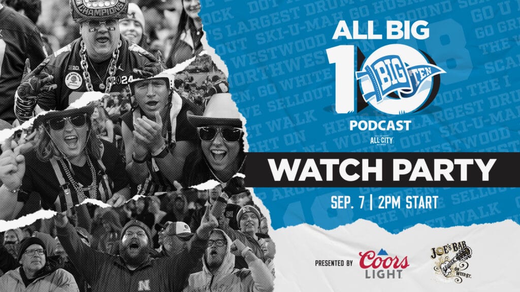 Big10 Football Watch Party at Joe’s On Weed Street