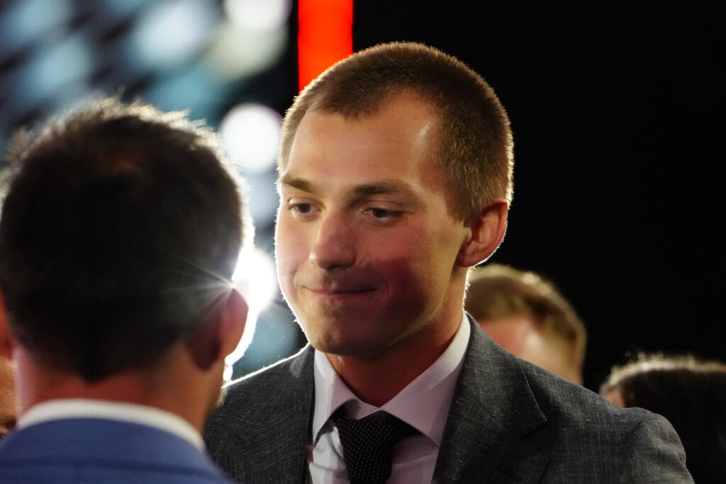 Analysis: What does Artyom Levshunov’s foot injury mean for Chicago Blackhawks training camp?