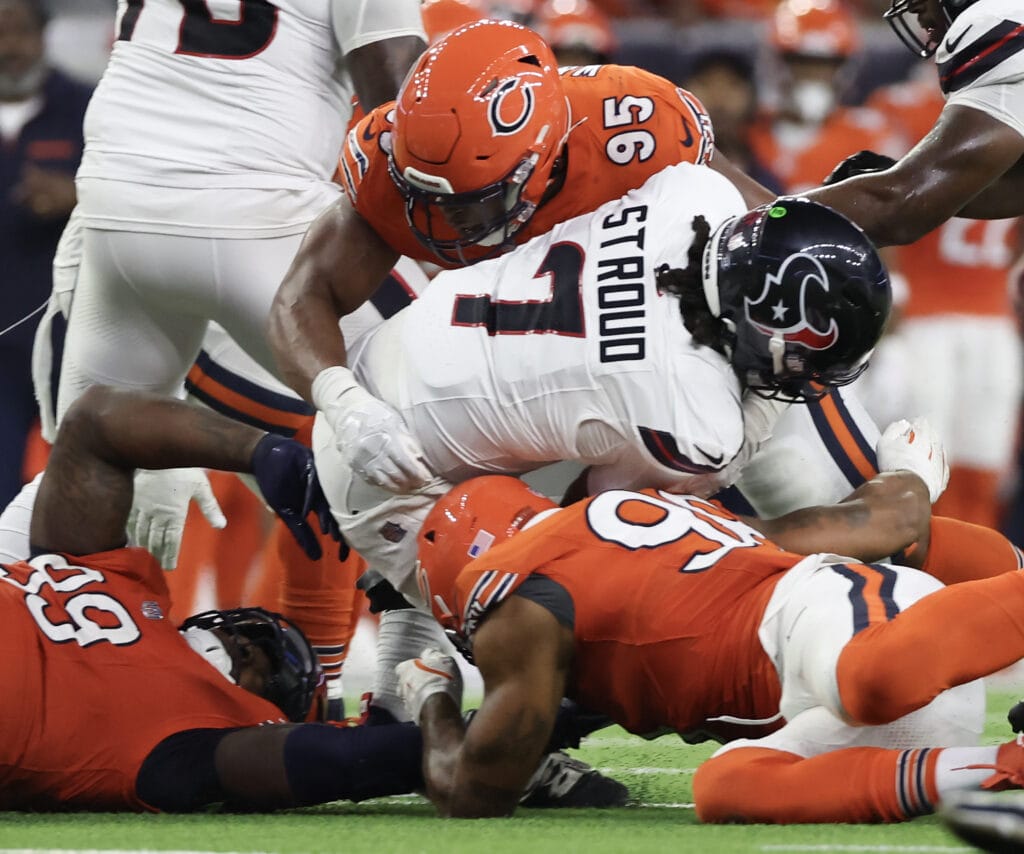 Nick’s Film Review: Bears defense dissect key plays from loss to Texans