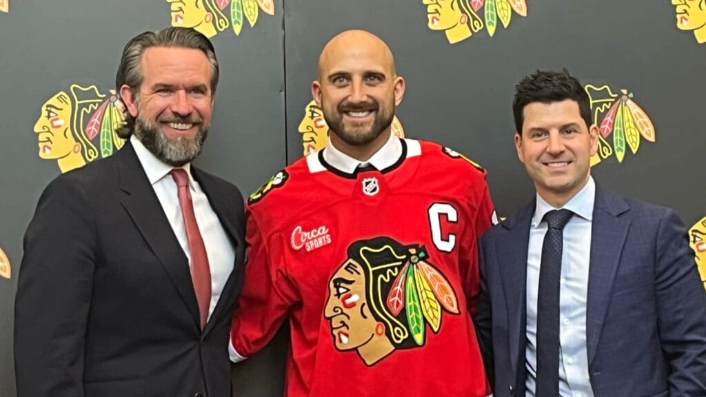 Nick Foligno Officially Introduced as Chicago Blackhawks Captain