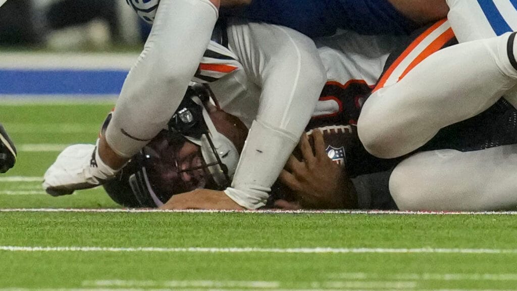 Bears quarterback Caleb Williams