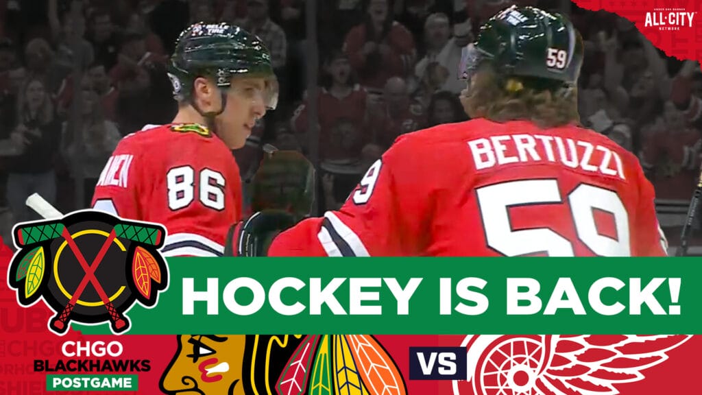 CHGO Blackhawks Podcast: HOCKEY IS BACK! Chicago Blackhawks open preseason with loss vs Red Wings