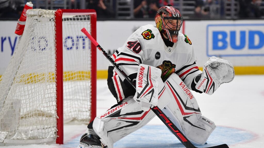 Morning Chirps: Arvid Soderblom solid in Blackhawks loss to Red Wings