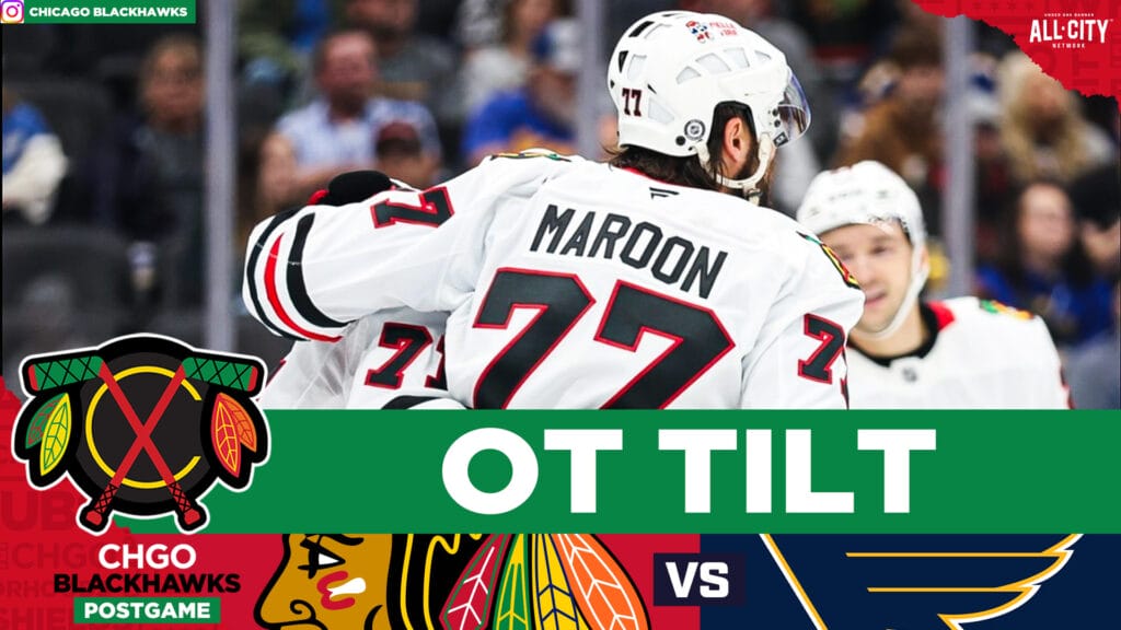 CHGO Blackhawks Podcast: St. Louis Blues down Chicago Blackhawks in preseason OT tilt