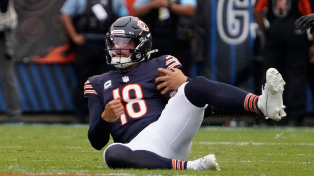 Bears quarterback Caleb Williams