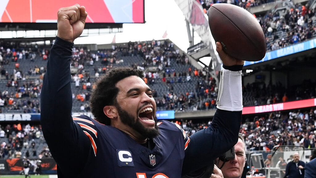 Bears quarterback Caleb Williams