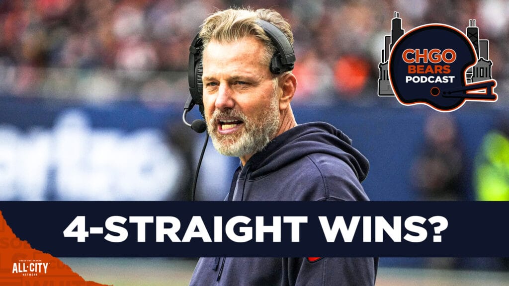 CHGO Bears Podcast: Can the Bears win 4th-straight game vs Washington?