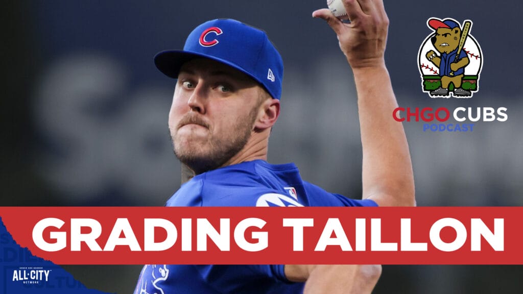 CHGO Cubs Podcast: Grading Chicago Cubs pitcher Jameson Taillon’s 2024 season