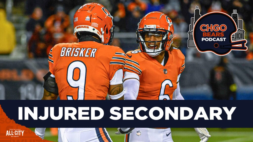 CHGO Bears Podcast: Kyler Gordon, Jaquan Brisker still not practicing as Bears prep for Commanders