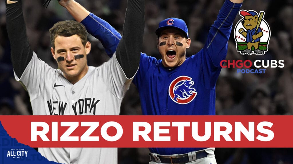 CHGO Cubs Podcast: Chicago Cubs legend Anthony Rizzo returns to the World Series stage