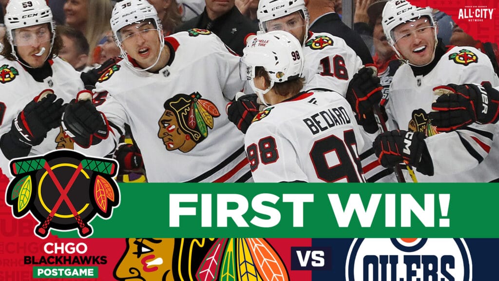 CHGO Blackhawks Podcast: Connor Bedard scores in FIRST WIN of the season