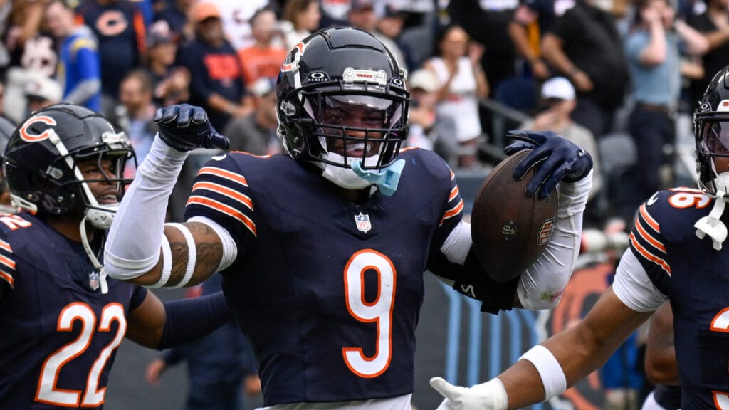 Chicago Bears safety Jaquan Brisker