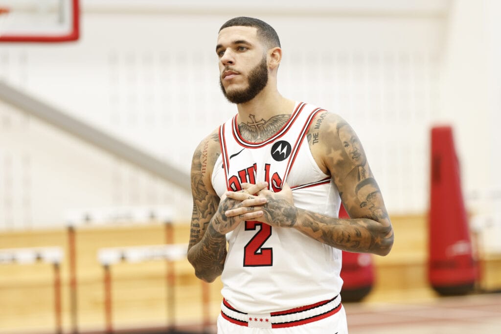 Chicago Bulls' Lonzo Ball