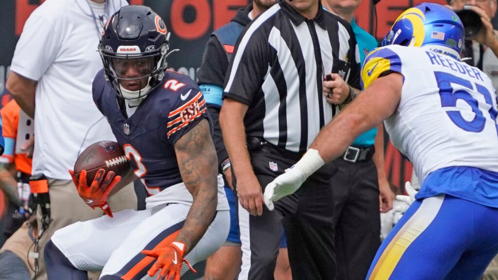 Chicago Bears wide receiver DJ Moore