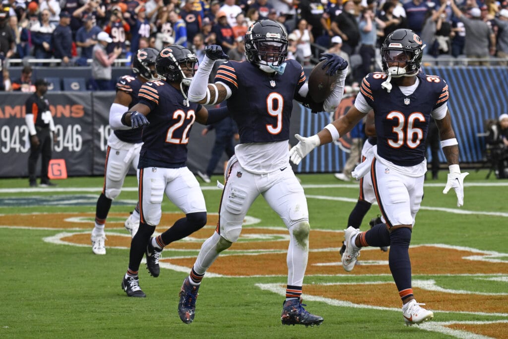 Bears safety Jaquan Brisker