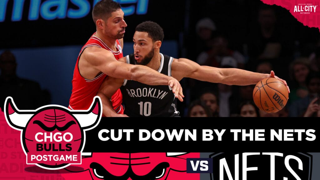 CHGO Bulls Podcast POSTGAME: Nikola Vucevic shoots lights-out as Chicago Bulls fall short to Nets